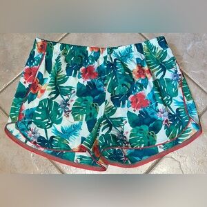 Tabitha Webb Anthropologie Women’s Pajamas Sleepwear Shorts Tropical Satin Small